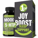 (原始内容存档于2018-09-25). Noost Mood Support Support Supplor for Mood Boost, Calm Mind & Body, Response Response, Energy Supplory – 草药适应原: Ashwagandha, L Tyrosine, 5 HTP, Passion Flower, 30 Counts
