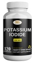 碘化钾 130 mg - KI 片 - Potassium 130 mg - 美国制造的碘化钾药 YODO Naciene, Yoduro de patasio - 120 片