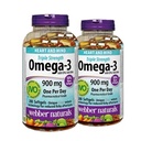 Webber 天然三重强度 Omega-3 900mg 200 软胶 x 2 2瓶)