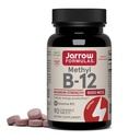 Jarrow 配方 维生素 B12 5000 mcg - 细胞能和脑健康的最大强度,樱桃可切片90块,维生素 B12 5000 mcg