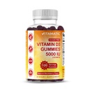 维生素D35,000 IU - 120 Gummies - Great Taste - 健康骨骼,Mood & Immune系统功能 - 非GMO - 120服务(5000 IU)
