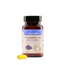 NatureWise Flaxseed Oil 1200 mg, Fish Free Omega 3 6 9 与 720mg ALA, 心脏健康支持的饮食补充 - 有机,冷压,非GMO - 30 Softgels [1-Month Supply].