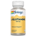 SOLARAY L Glutamine Capsules 500 mg - 免疫支持补充剂 - 免费氨基酸 - 实验室验证,60天钱包保证 - 100名服务员,100名蔬菜卡普