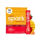 AdvoCare Spark - Energy Drink Mix - Vitamin & 氨基酸补充剂 - 支持能源与焦点 * - 便携式免疫支持 * - 无糖 - 芒果草莓,14个棒包(3.5 oz)
