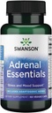 Swanson 肾上腺素元素 60 Veg Capsules