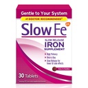 维他命预应变 Gummy Vitamins and Slow Fe Iron Supplements Bundle, 90 Counter Gummy Vitamins with Folate, DHA, 和45mg 铁板, 30 Count