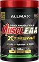 AllMAX MUSCLEAA Xtreme,Lime Margarita - 532克粉末 - 提供EAAs,BCAAs & Hydrition - 最多30种服务...