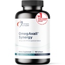 OmegAvail健康协同设计 - Omega成人综合体 - Omega 3-6-7-9 来自Borage和Macadamia Oil + Triglyceride(TG)的脂肪酸与DHA和EPA(180软胶)