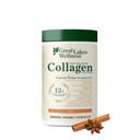大型湖泊井溶胶粉(Great Lakes Wellness Collagen Peptides Powder)用于皮肤,毛发,钉子,联合和文摘 - Chai Flavored - 快速溶解水解,Non-GMO, Kosher - 10 oz