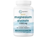 纯镁甘油1000mg,300 Capsules 100% Chelated for Max Absociation 支持睡眠,肌肉,心脏和神经健康 → 增强维生素C → 仅使用活性成分