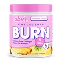 Obvi Collagenical 烧粉 |多Collagen Peptide Blend 与 GBB , Ashwagandha 和 Green Coffee | Pineapple Coconut , 25种服务