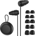 Ear Plugs for Sleeping Noise Canceling, Recultive Sealing Earlplug for 25 and 32db 减少噪音,6 S/M/L中的Pair Eartips 与黑色存储箱用于焦点, Study, Work, Concert