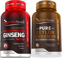 韩国Red Panax Ginseng 1500mg - 用于能源,性能和免疫支持的高潜力Ginseng – 纯锡兰增生-每服务1500mg