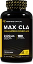 Primaforce CLA 2400 mg / service(180 软胶) - Max CLA - 适用于男女,非刺激性, GMO 自由 & Gluten Free