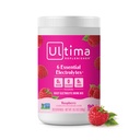 Ultima Replenisher Daily Electrolyte Powder Drinking Mix – 无糖配料 – Raspberry, 90 services – 含6个关键电解质和追踪矿物的水化粉 – Keto Friendly, Vegan, Non-GMO
