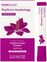 FOODOLOGY Psyllium Huskology (20棒,10日) - 草药 Psyllium Husk 补充药剂缓解, Gut Health. 植物基饮食纤维,最大强度7200mg.