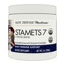 主机 Defense Stamets 7 蘑菇粉 - 7 物种 Blend - 蘑菇 与皇家太阳Blazei, Cordyceps, Reishi, Maitake, Lion's Mane, Chaga & Mesima - 7 oz (133 services) 的Immune支持补充剂*