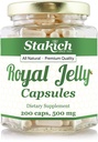 Stakich 500 mg Capsules(皇家Jelly Capsules 500 mg(200 计数))