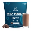 MRM 营养 Whey 蛋白质 QQ 巧克力 Flavored 18g 蛋白质 + 2亿种亲生素 + 消化酶 + BCAAs → 高吸收 + 消化 →  Hor Hormone + 抗生素 Free → 87 服务