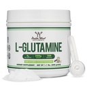L Glutamine Powder 1.1lbs(100份每份5克) - 第三方测试的L-Glutamine Power) 不受欢迎的,Keto,Vegan友好(与Scoop) 由双木锻炼耐力和固态健康