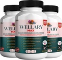 Wellary Max Menopause 支持补编,40亿 CMU Probiotic Blend, 90 Capsules (3)