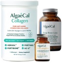 ALGAECAL 钙、维生素D3和Colagen Bundle – 含临床支持的Verisol、Fortibone和Fortigel、+ 13 Bone 支持矿物和维生素ADEK用于Bone保健和抗衰老