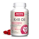 Jarrow Formats Krill Oil - 120 Softgels - 磷脂Omega-3 配有Astaxanthin的复合体 - 可能支持 Lipid管理,脑功能和代谢 - 60 services