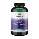 Swanson Zinc Gluconate - 促进前列腺健康、愿景健康、和免疫支持的矿物补充物 - 最佳吸收的Gluconate形式 - (250卡普尔,每个50毫克)