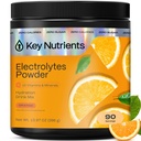 关键NUTRIENTS 多维基电解石 无糖 - 丹吉·奥兰治 电解石 - 耐力和能量补充 - 水力粉 - 无卡路里 - 90种服务 - 在美国制造