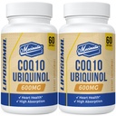 Liposomal CoQ10 Ubiquinol 600mg Softgels 高级吸收 Ubiquinol CoQ10 补充 → 强效活性抗氧化剂形式 Coenzyme Q10 → 心脏功能和能量生产 → 120 软胶