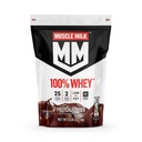 肌肉牛奶 100% Whey蛋白粉,巧克力,5英镑,66个服务品,25克蛋白,2g糖,脂肪低,NSF获得体育认证,能耐Snack,工作恢复,包装May Vary