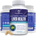 TRUTHENTICS Liver Health Supplement -- -- 配有 Artichoke 提取、Dandelion、Turmeric 和 More -- -- 对男女的天然解毒支持 -- -- 60卡普尔