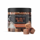 Just FoodForDogs 10in-1 多功能补充狗肉,超级食品混合剂,Glucosamine,Omega-3脂肪酸,皮肤健康,联合健康,Probiotics,植物,人类等级-45级