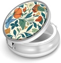 Pill Box-3 皮夹和皮夹小金属药丸的比较小药丸案
