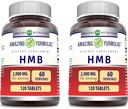 每张120块配方的 HMB 2000mg 惊人公式