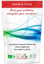 剪切边缘文化 Prebio Plus Prebiotic Fiber Powder 有机先生纤维最佳定制组合 饮食补充 8 oz