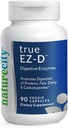 NatureCity True-EZ-D Non-GMO 消化酶复合体 消化酶健康增殖与对男女的催化救济(90 Veggie Capsules) 超级酶