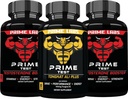 Prime Labs Prime Testosterone 助推器(60 cm, 2-Pack) + Tongkat Ali Plus(60 cm)