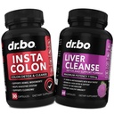 Colon Cleanser Detox & Liver Cleanse - 15日 Colon Cleanse Pills & Liver Detox 支持牛奶 Tentle Dandelion - 肠胃Bowel运动补充 Bloating Gut Body Flush