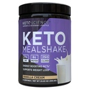Keto Science Ketogenic Meal Shake Vanilla饮食补充品,富含MCTs和蛋白质,包装有Collagen、维生素和矿物,Keto和Paleo友好型,重量损失,(14种服务),20.49 Oz