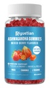Ashwagandha Gummys for Women & Men -- -- 减轻压力、免疫支持和增加能源 -- -- 无糖、Vegan -- -- 有机Ashwagandha根补充Gummy -- -- 天然草莓Flavor(60个伯爵)