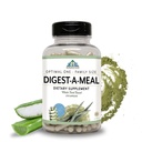 最佳健康系统文摘-A-Meal → Gut Health Enzyme & Probiotic → Bloating, Acid Reflux, & Indigation Relief + Aloe Vera Leaf → 文摘增刊 → 270 Capsules 家庭大小
