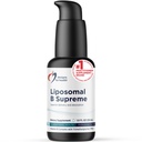 健康 Liposomal B Supreme-液态B维生素复合体与高级吸附-福拉特,维生素B12,B6,生物锡,TMG + More- Citrus Flavor(50 Services / 1.7oz)的口交泵的设计