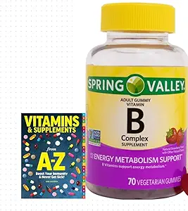 春谷维他命B复合体 成人维他命 Gummys, 70 Counter+ Better Guide 指南维他命补充品