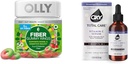 OLLY Fiber Gummy Rings 50cmt + Oxy 总关照 维他命 C 血清用于消化支持, 清除皮肤