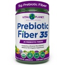生命星球 - Fiber 35 Powder diverse fiber 补充饮食支持和不定期的便秘,配有35种预生纤维和35种有机超级食品以维持Bowel rentity, 6.77 oz