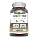 (原始内容存档于2018-09-21) (英语). Amazing Formules Lecithin 1200 Mg | Softgels Supplements | Non-GMO | Gluten-free | | |  USA  USA  USA  USA  USA  USA  USA  USA (1 Pack | | 240 counts).