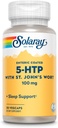 SOLARAY 5-HTP Plus St John's Wort - 30 肠内粘膜 - 100 mg - 30 服务