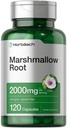 Horbäach Marshmallow Root Capsules → 2000mg → 120 Counter → Non-GMO & Gluten Free → 传统草药提取