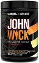 Jacked Factory X John Wick - Wick – Wick Mode Pre Workout Powder - 敏锐的能源,战斗准备焦点,不可阻挡的承诺,和Sheer Will - 40 services, Last Tropical Sunrise (英语).